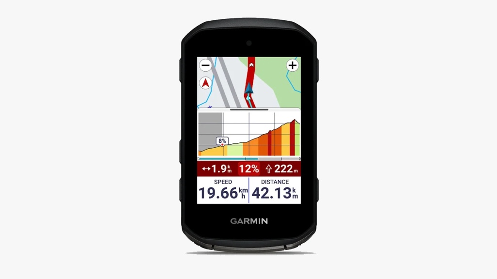 Garmin Edge 850 s parádním displejem, ale menší výdrží baterie